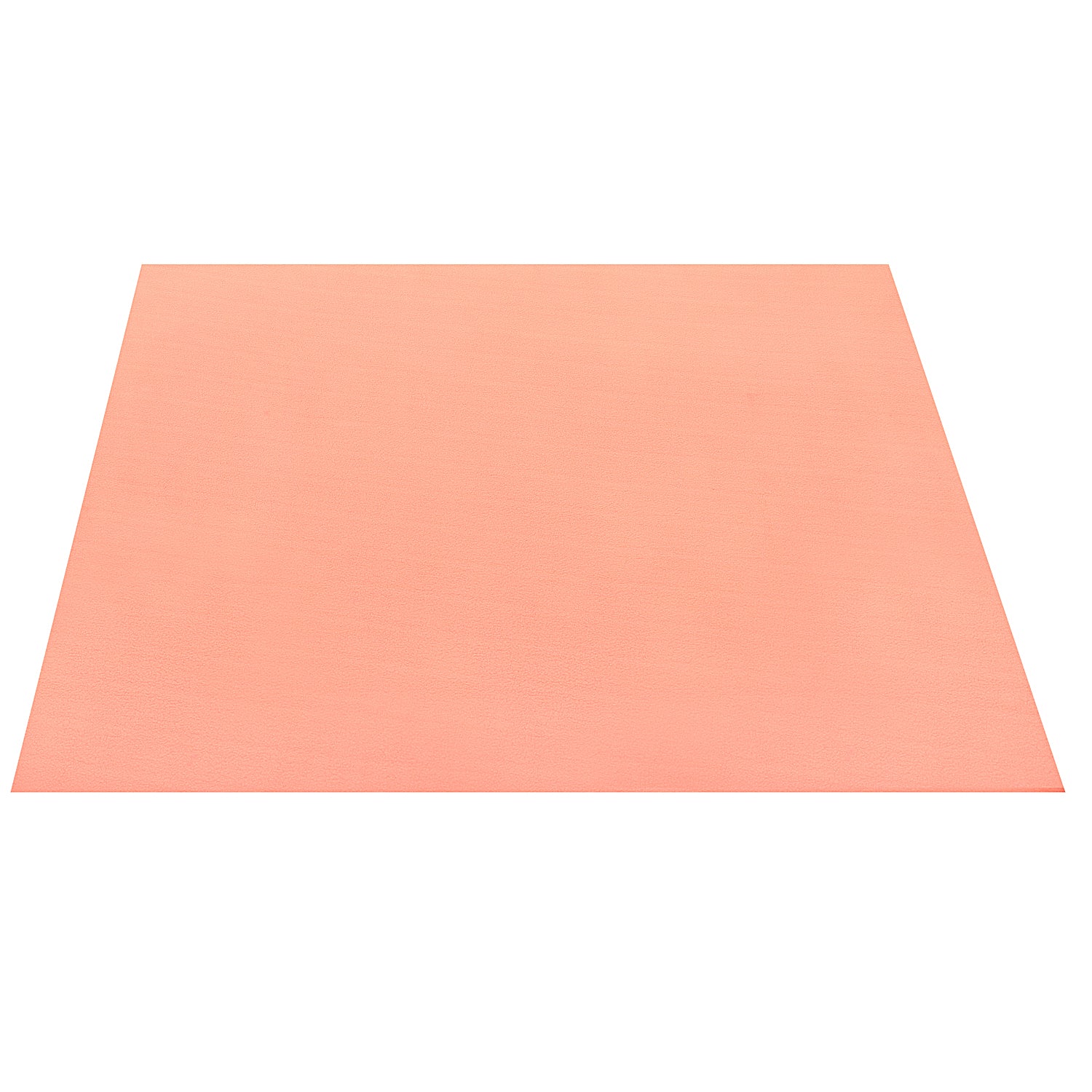 Plain Orange Small Water-Resistant Bed Protector