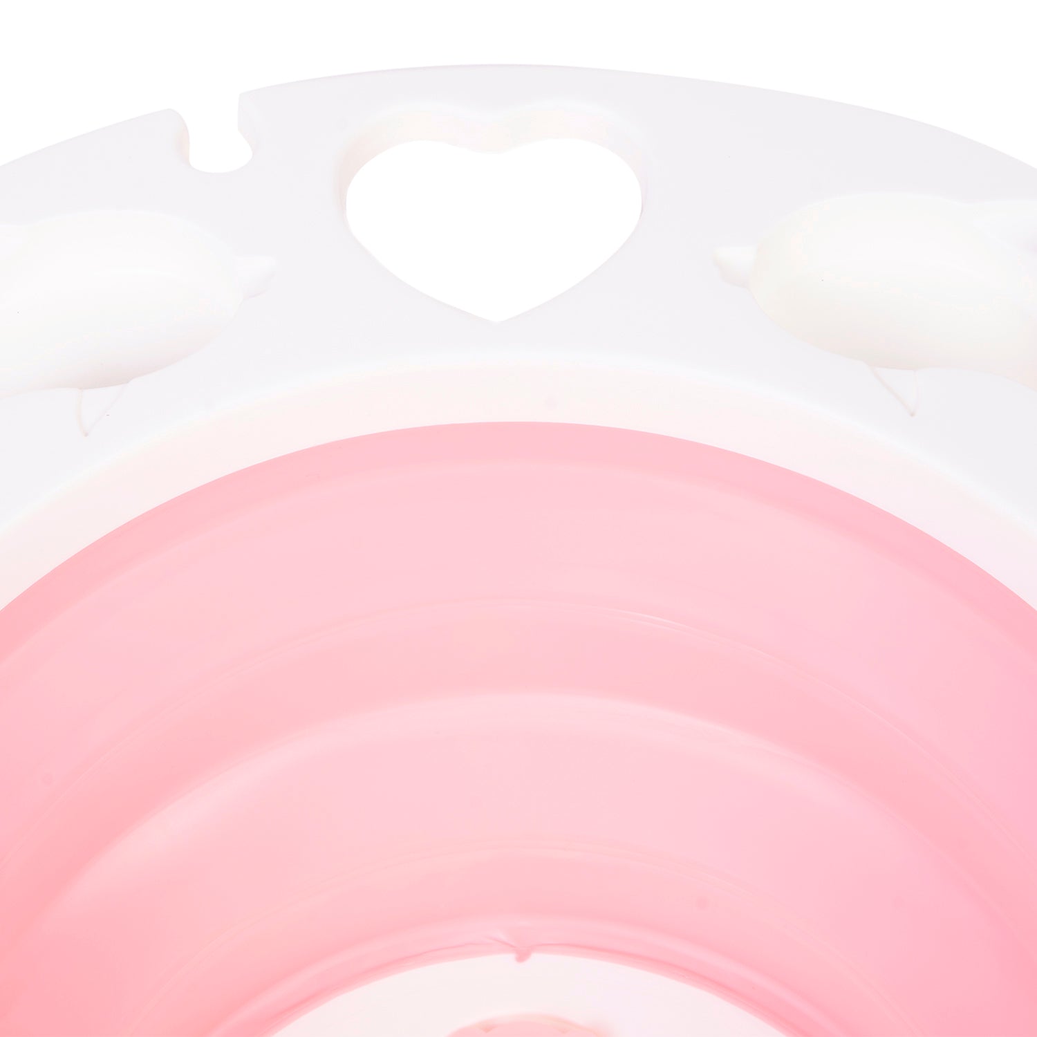 Baby Moo Portable Folding Bath Tub With Drain Plug Pink
