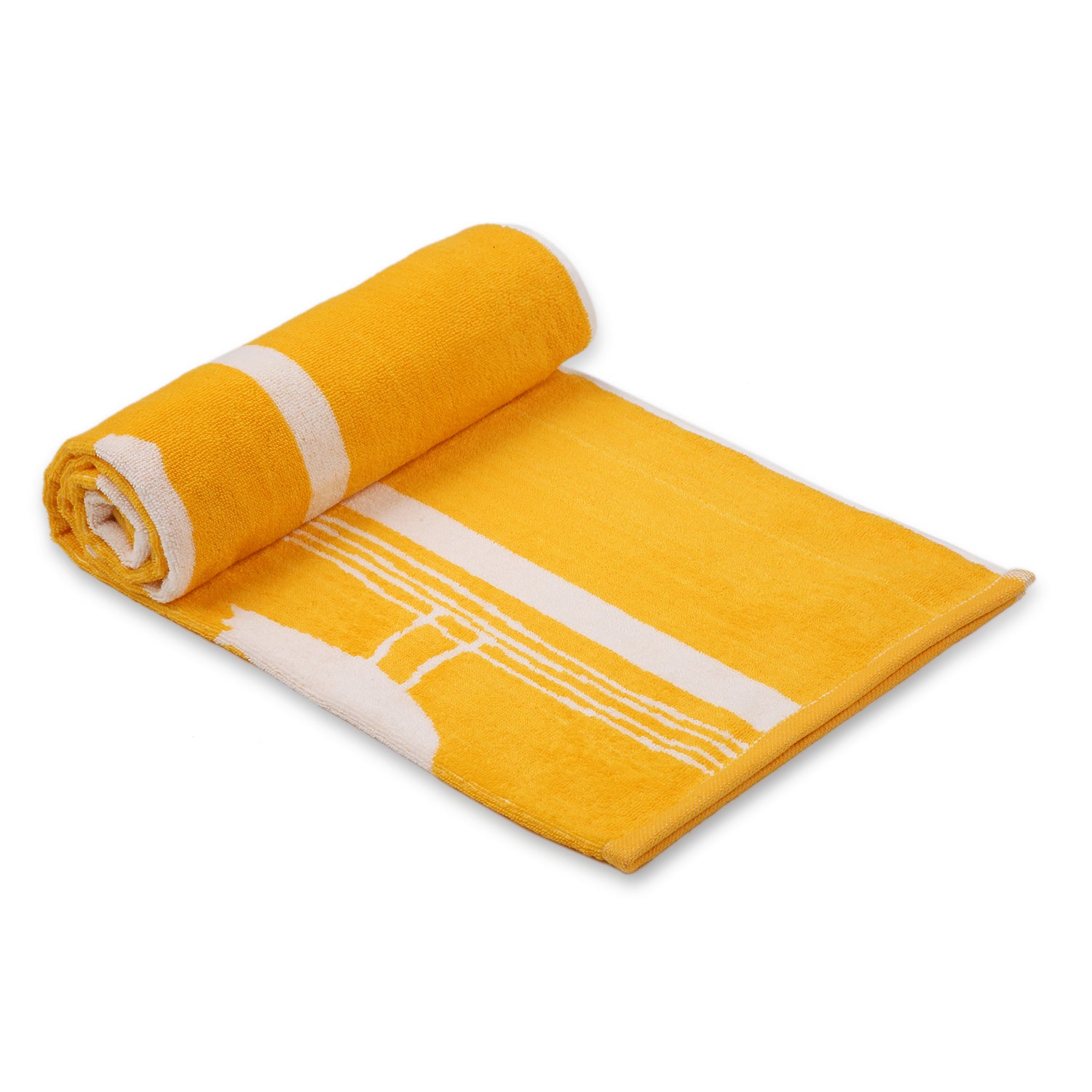 Yellow Bird Terry Towel - Bath/Hand/ Wash Towel