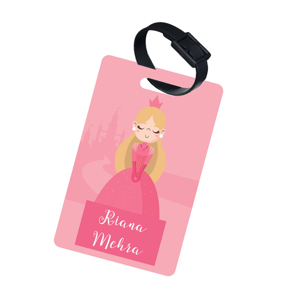 Pink Princess Bag Tags (set of 2)