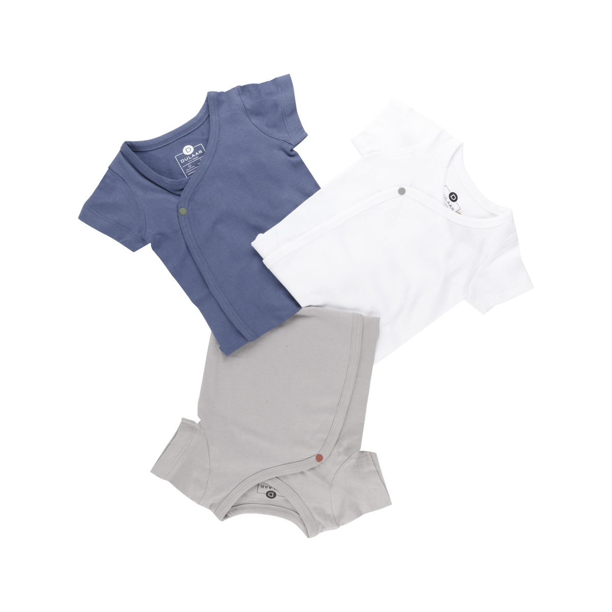 Dulaar Cotton Onesie (Set of 3) – Buy Now at My Baby Babbles