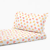 Bedsheet Set - Butterfly, Single/Double Bed Sizes Available