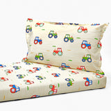Bedsheet Set - Tractor, Single/Double Bed Sizes Available