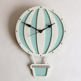 Hot Air Balloon Clock - Blue