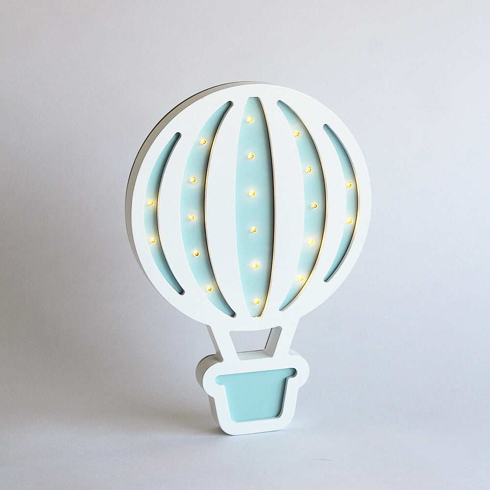 Hot Air Balloon Light - Blue