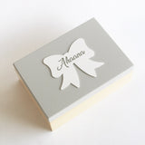 Personalized Storage Box - Bow Theme