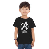 Personalised Holographic Themed Tshirt - Avengers