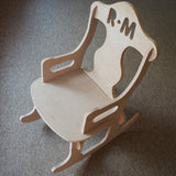 Build - a - Rocking Chair (With an Initial)
