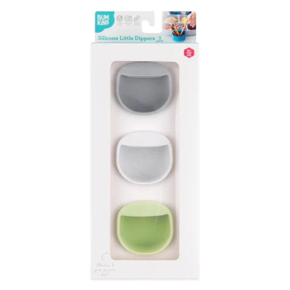 Bumkins Little Dippers 3 Pack-Mealtime Essentials-Bumkins-Toycra