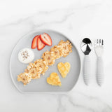 Bumkins Silicone Grip Plate-Mealtime Essentials-Bumkins-Toycra
