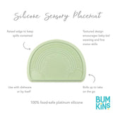 Bumkins Silicone Sensory Placemat -Small-Mealtime Essentials-Bumkins-Toycra