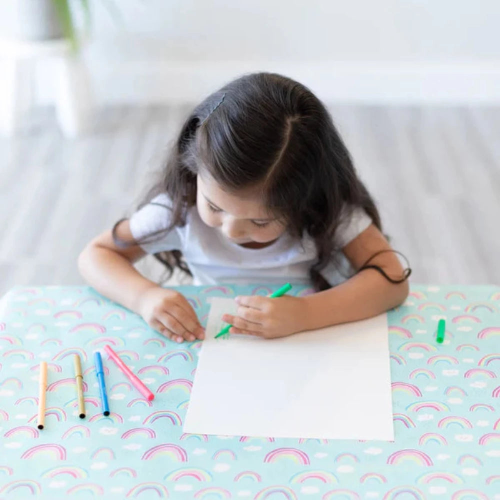 Bumkins Splat Mat: Rainbows-Mats, Gym & Activity-Bumkins-Toycra