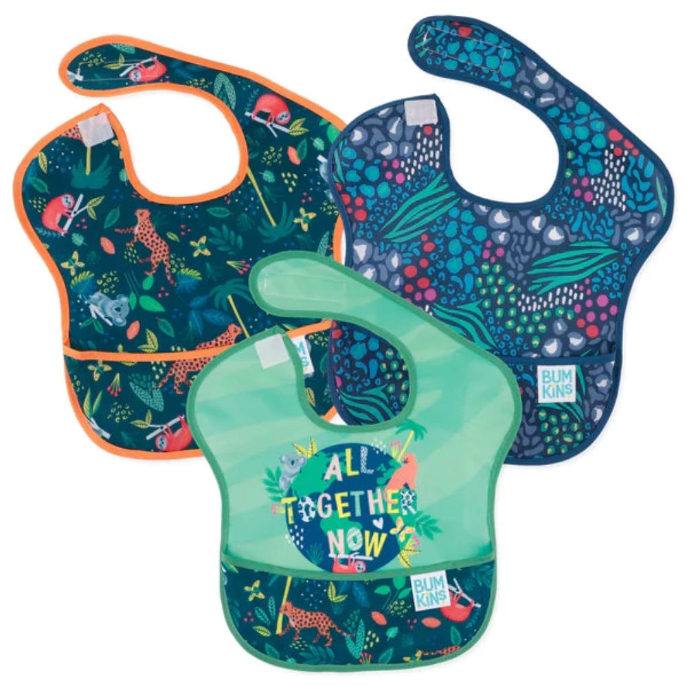 Bumkins SuperBib 3 Pack – Buy Now at My Baby Babbles