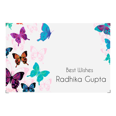 Personalised Gift Tags - Butterfly