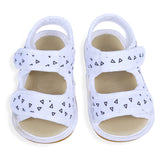 Baby Moo Triangle Comfortable Anti-skid Floater Sandals - White