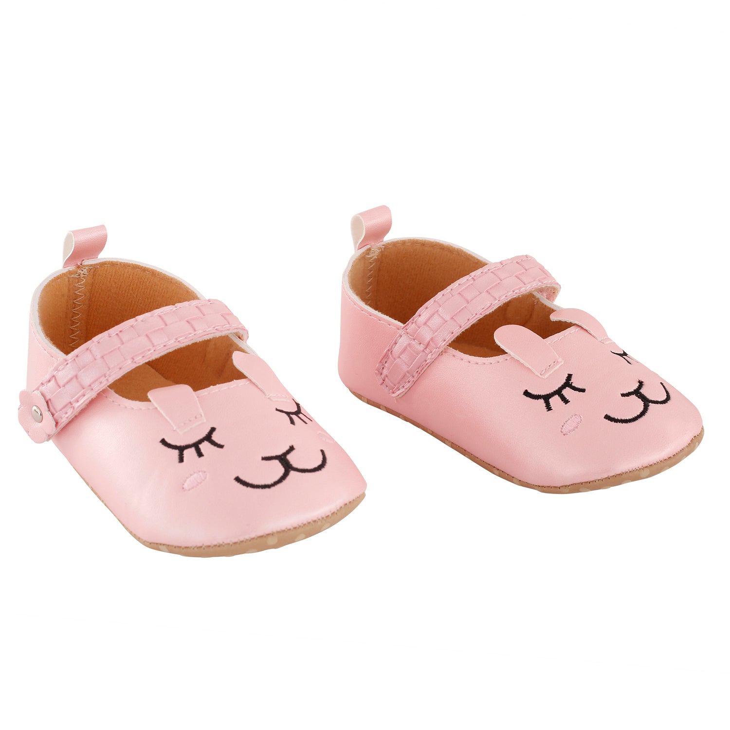 Baby Moo Blushing Kitten Pink Party Booties