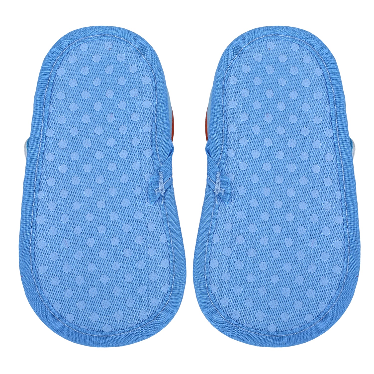 Baby Moo Shark Infant Anti-Slip PU Leather Sole Sandals - Blue