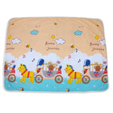 Baby Moo Royal Carriage Soft Quilted Premium Reversible Blanket - White