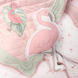 Masilo Organic Shaped Cushion - Hello Flamingo