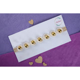 CHOKO Beads Detailing Headband - White & Gold