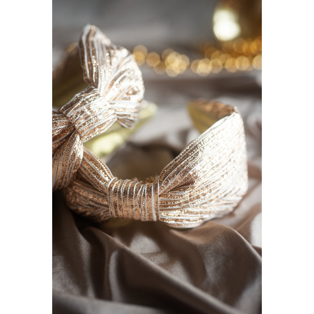 Gleaming Gold Shimmer Headband