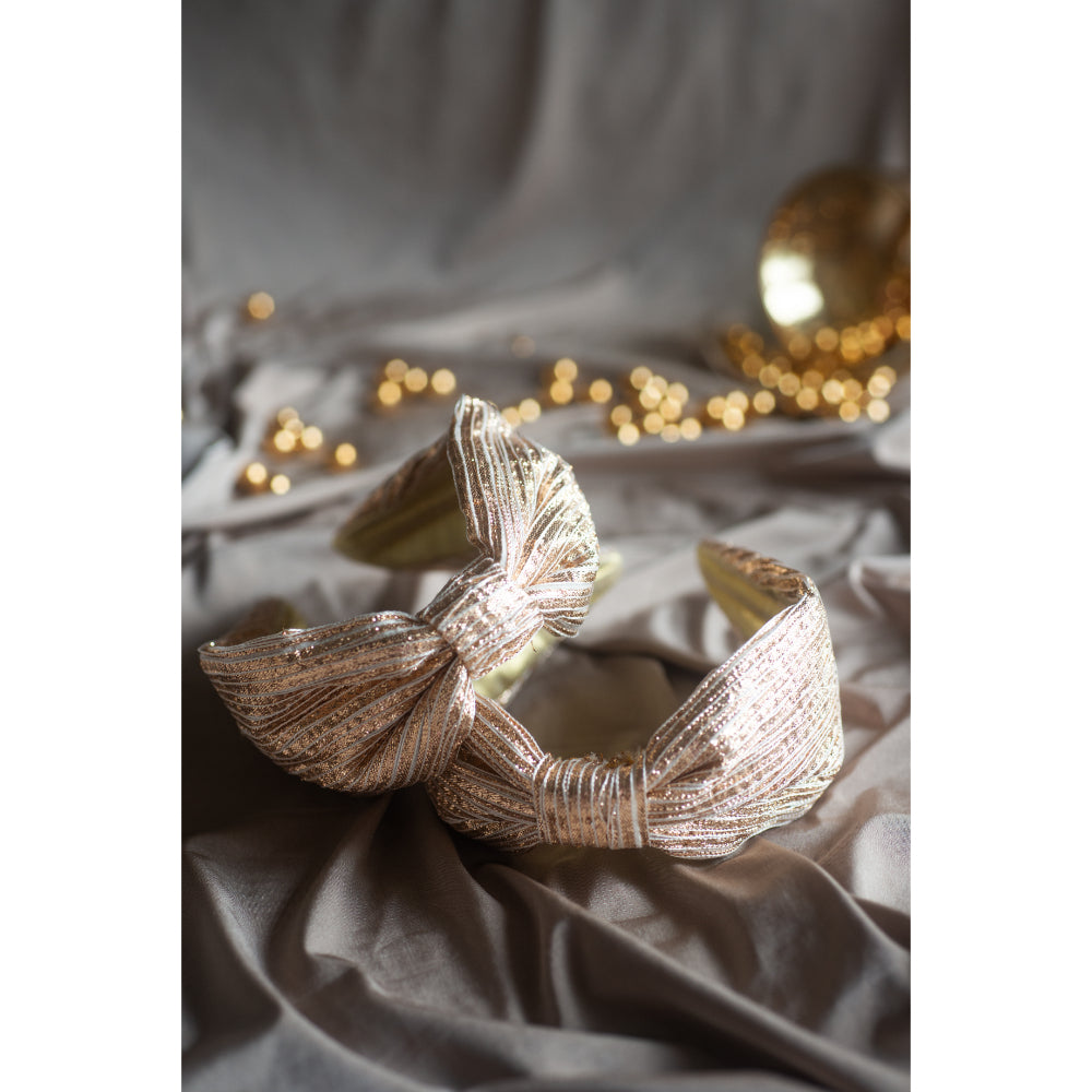 Gleaming Gold Shimmer Headband