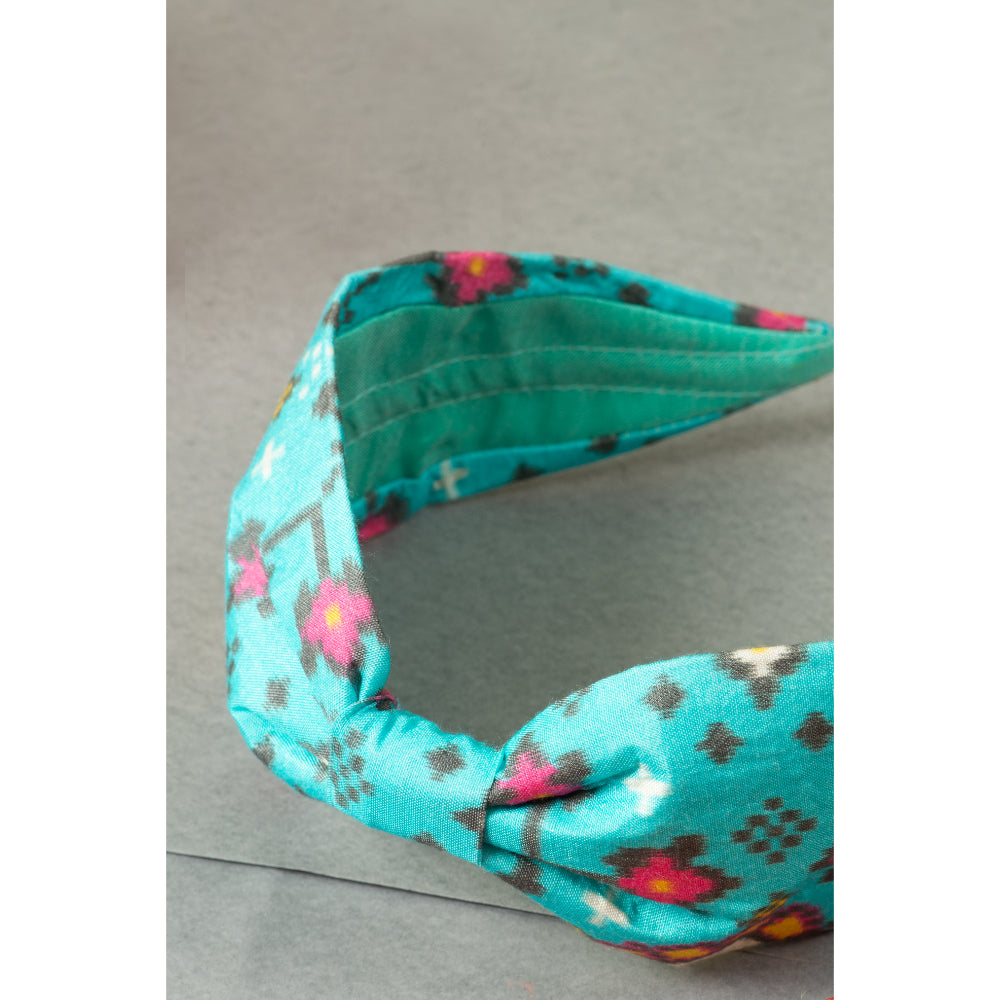 Sky Blue Wildwood Turban Hairband