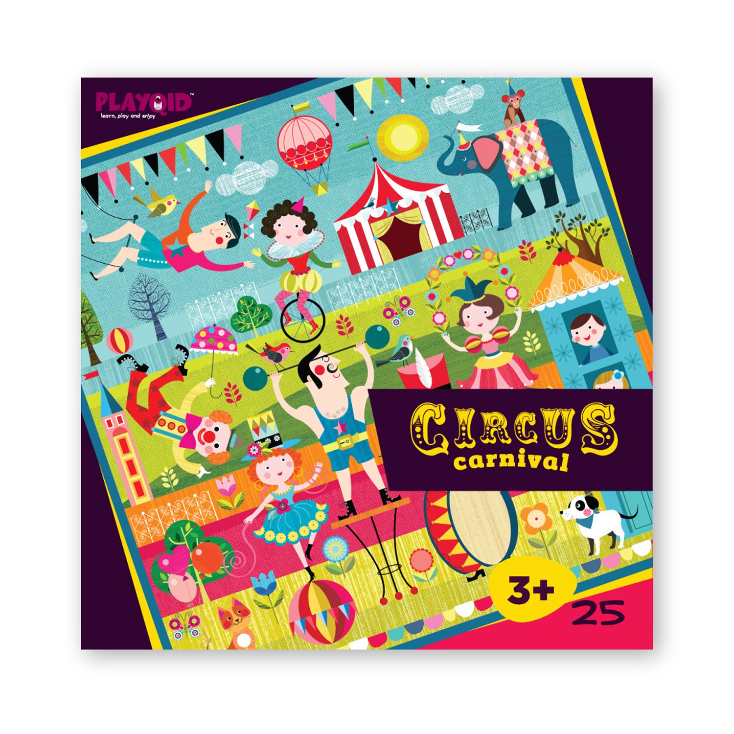 Circus Carnival - 25 Piece Puzzles