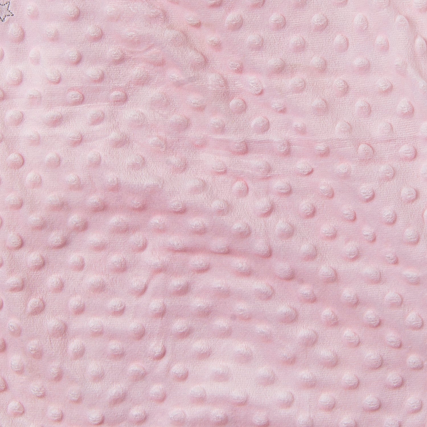 Baby Moo Best Friends Soft Reversible Bubble Blanket Pink