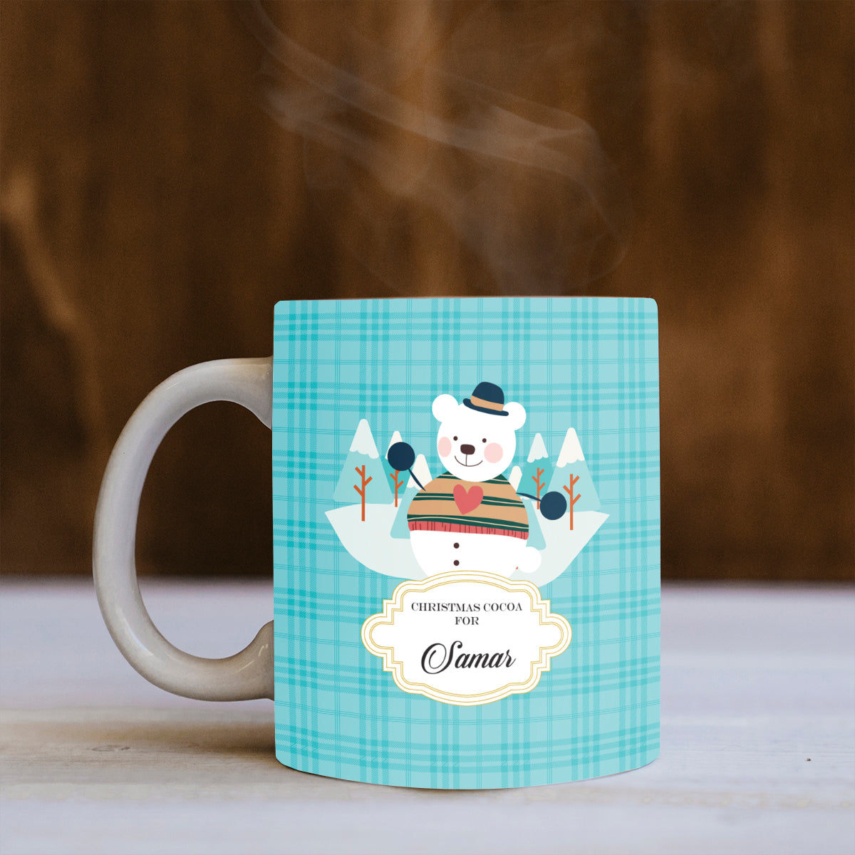 Personalised Mr. Snowy Mug