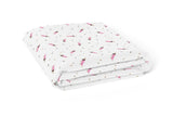 The White Cradle Pure Organic Cotton Fitted Cot Sheet for Baby Crib 28 x 52 inch - Girl Poodle (Large)