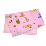 Baby Moo Waterproof Changing Sheet Set Savanna Ooh Na Na Pink