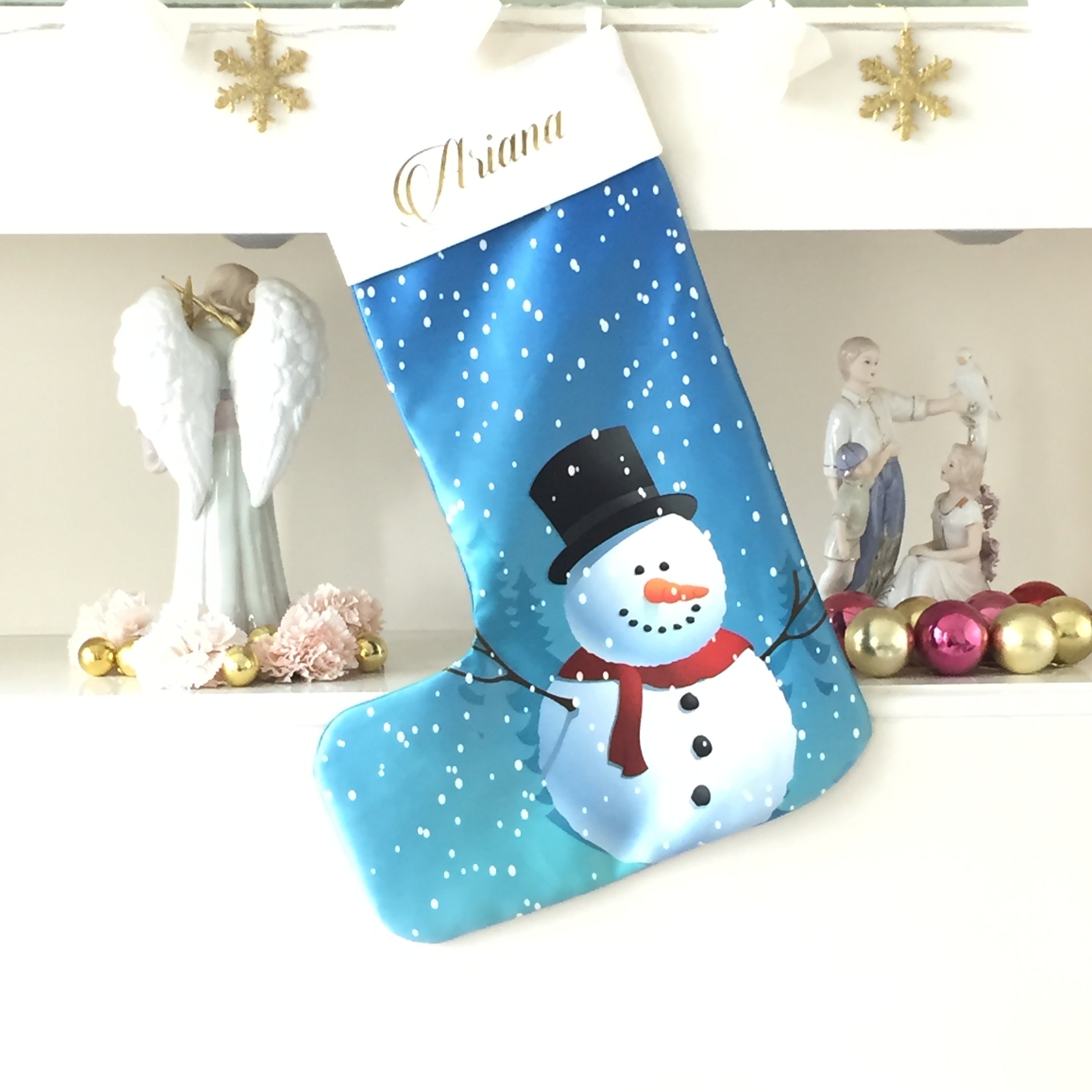 Personalised Frosty the Snowman Stocking