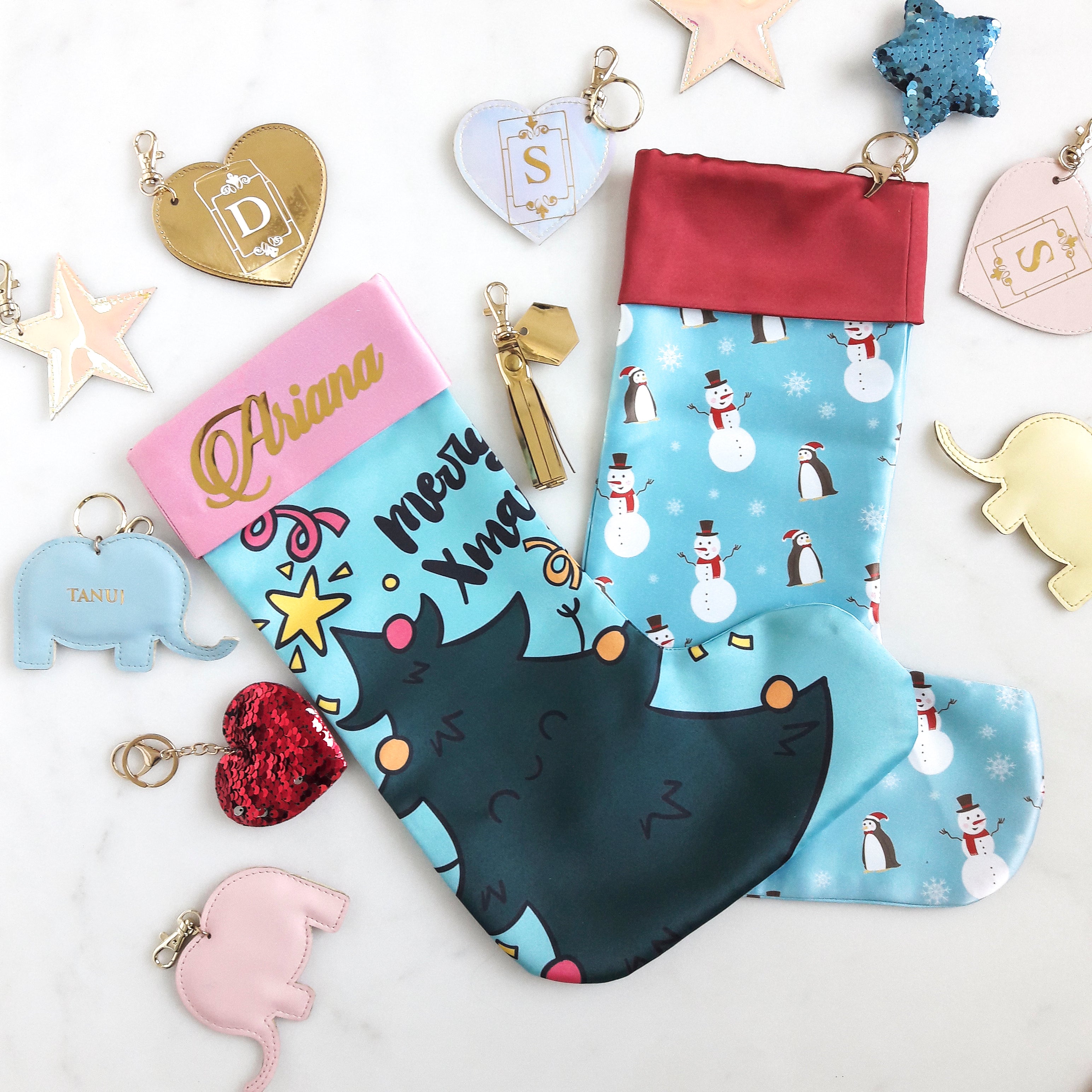 Personalised Merry Xmas Stocking