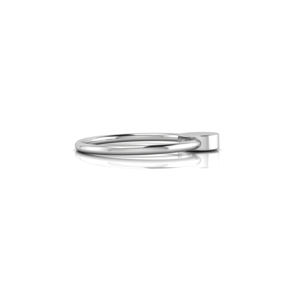 Sterling Silver Rattle & Teether - Flat Ring