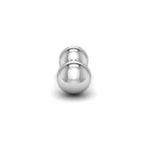 Sterling Silver Rattle - Classic Dumbell Rattle