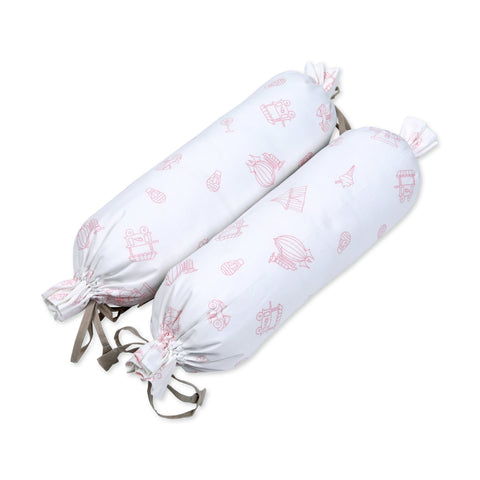 Bolsters- Carnival Pink