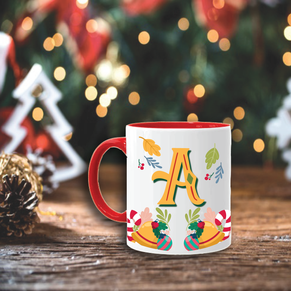 Personalised Christmas Theme Mug- 2