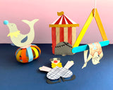 Open and Play Craft Boxes-Circus Celebrations