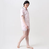 Classy Pink Shorts Set For Women