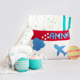 Lil Travellers - Organic Bedding Gift Basket (Collective)