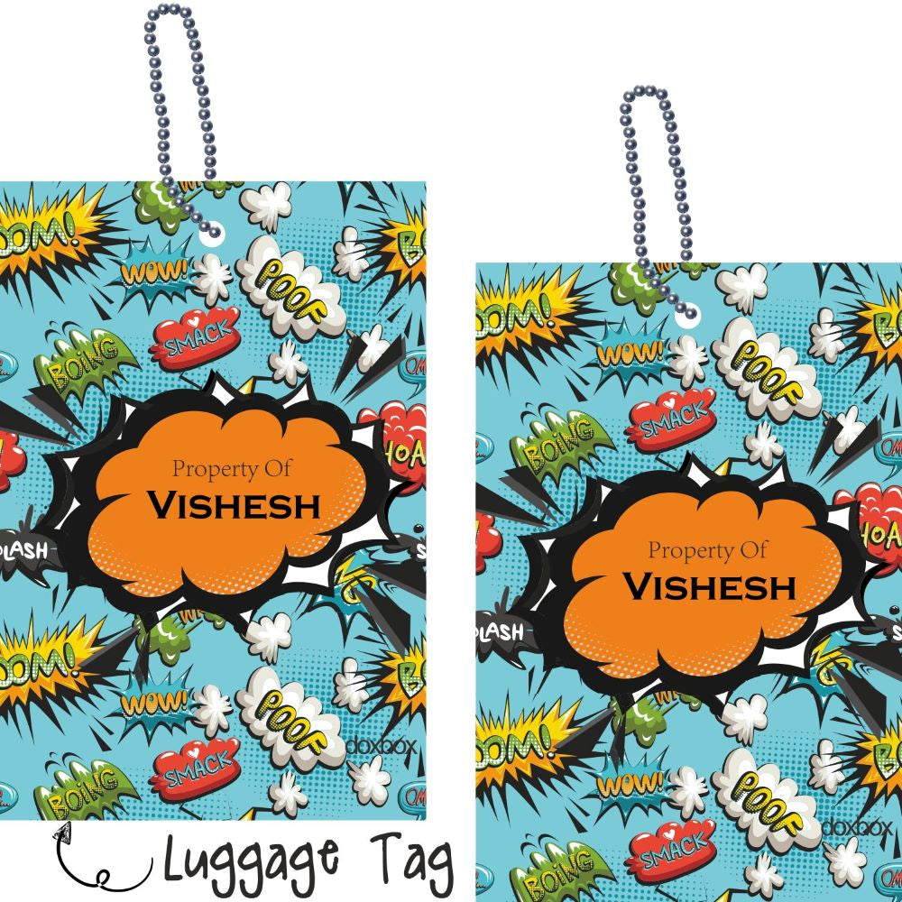 Luggage Tags - Comic