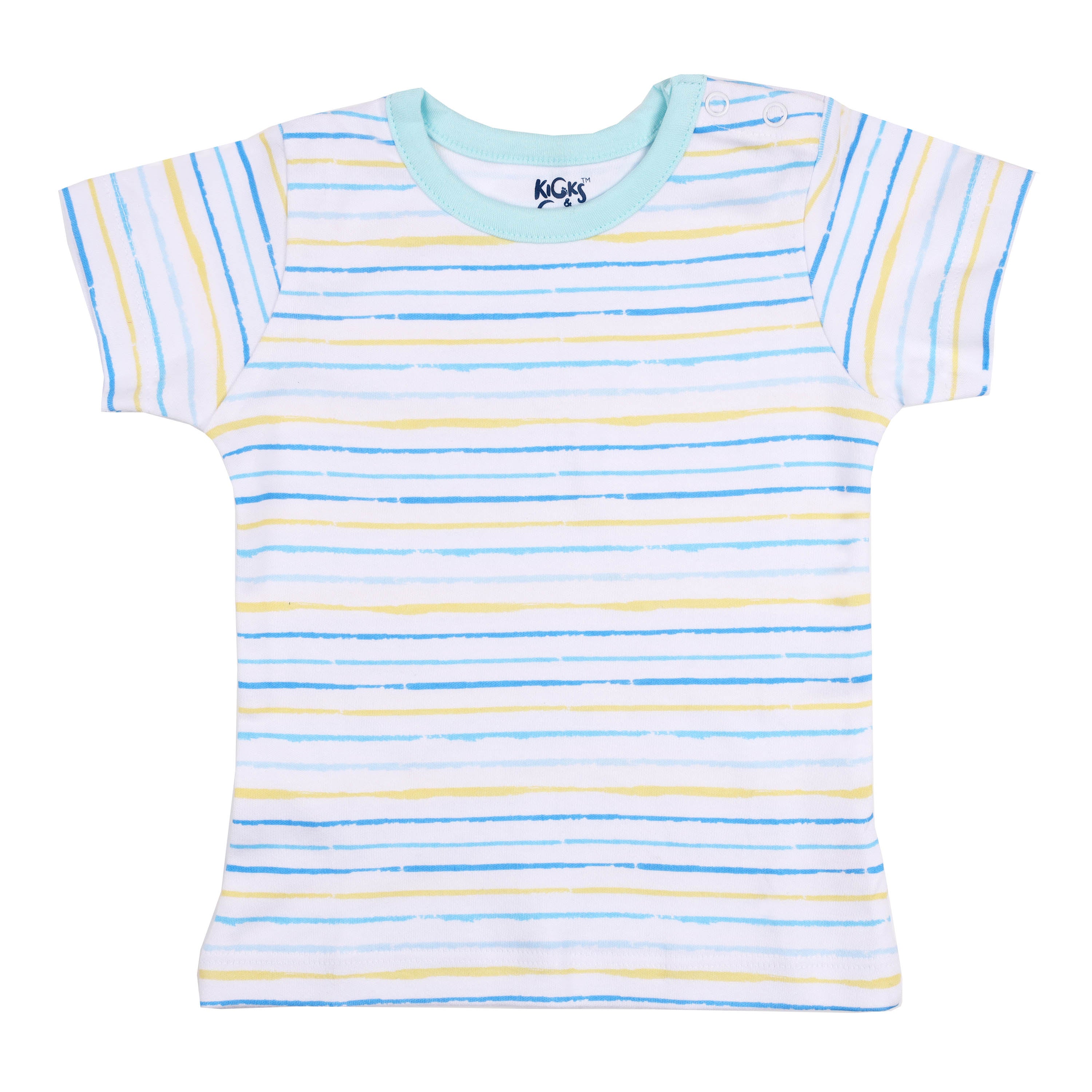 Kicks & Crawl - Submarine Seas Baby T-shirts - 3 Pack (NB, 0-24 Months)