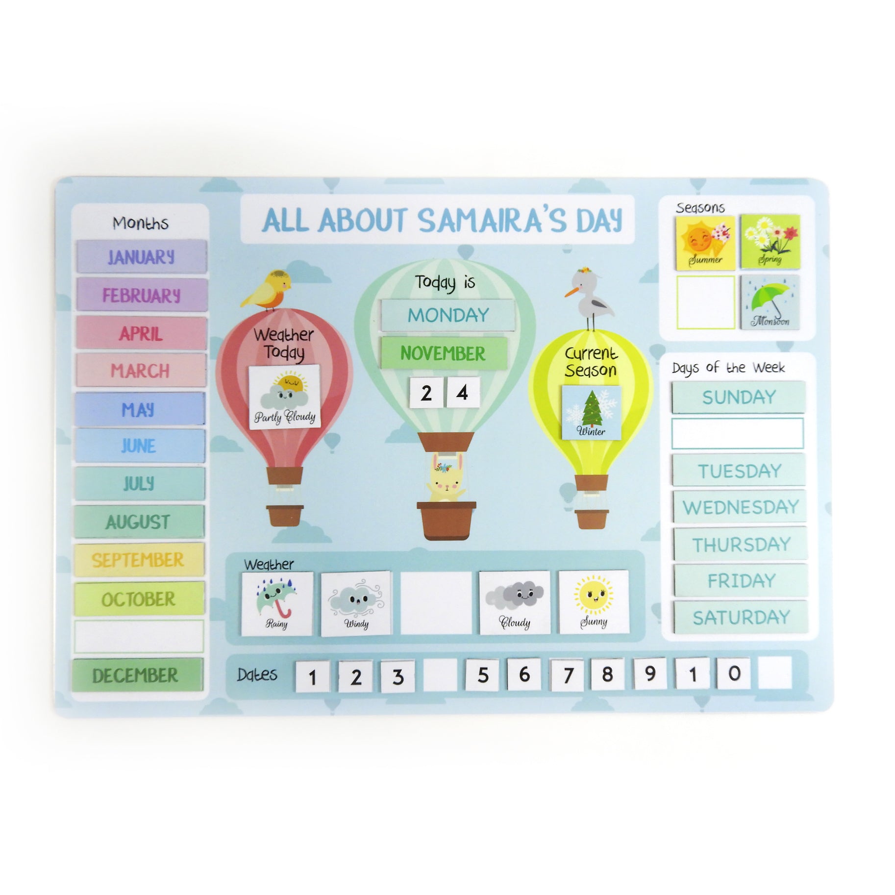 Personalised Interactive Calendar