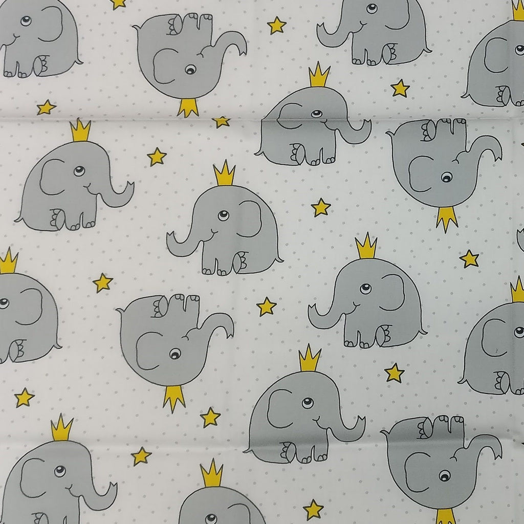 Kid's Pyjama Set - Crowned Elephants