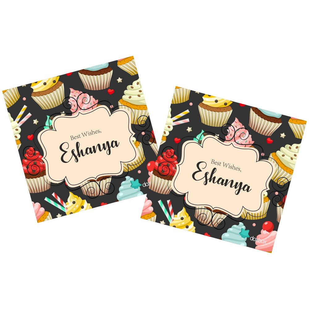 Personalised Gift Tags - Cupcake