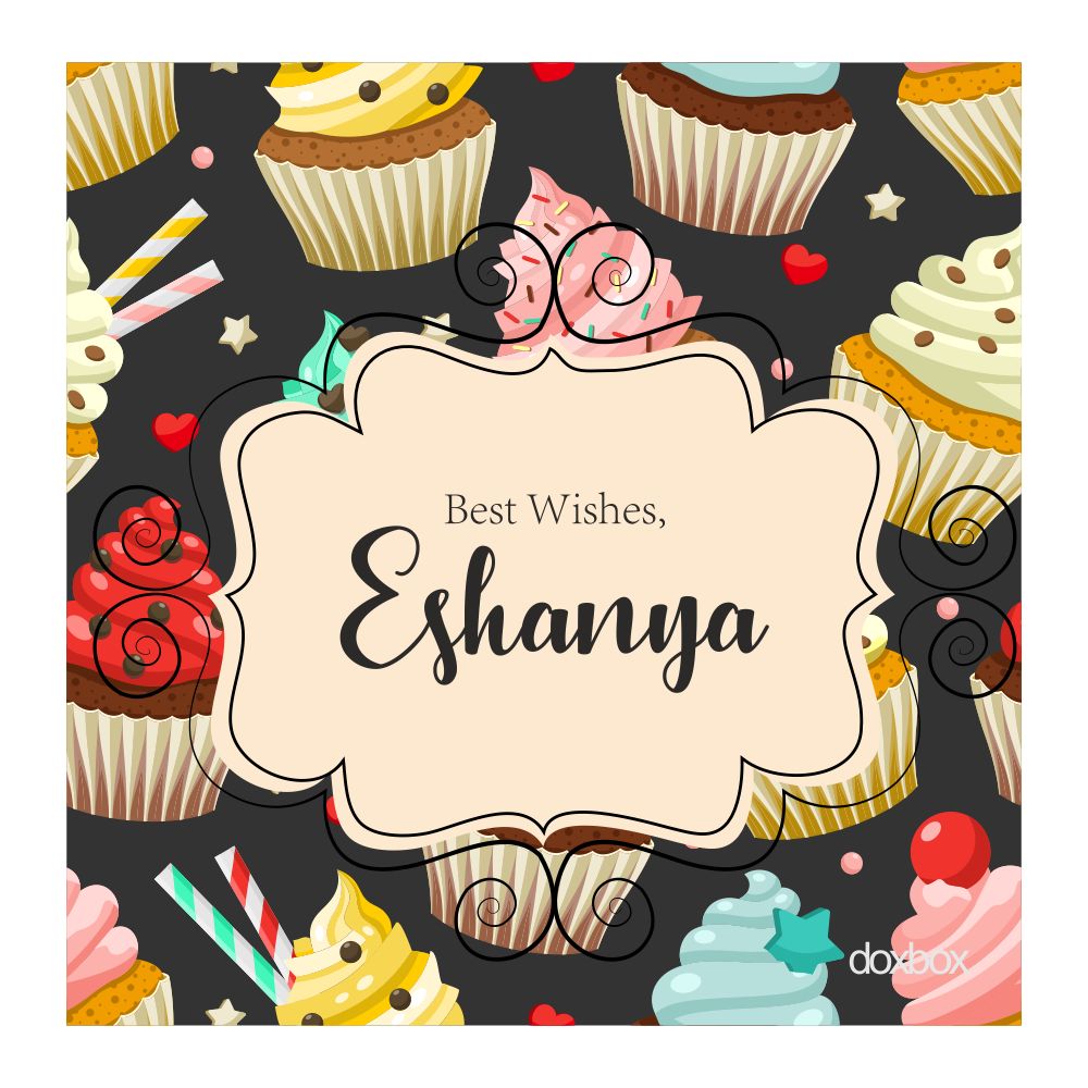 Personalised Gift Tags - Cupcake