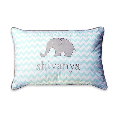 Masilo Personalised Throw Cushion Cover with filler - Elephant Parade