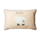 Masilo Personalised Throw Cushion Cover with filler - Counting Sheep (Peach)