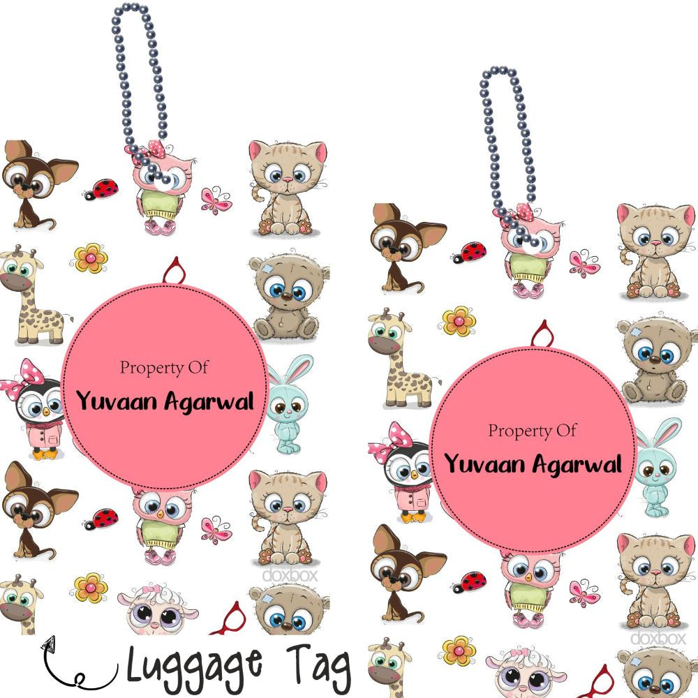 Luggage Tags - Cute Animals
